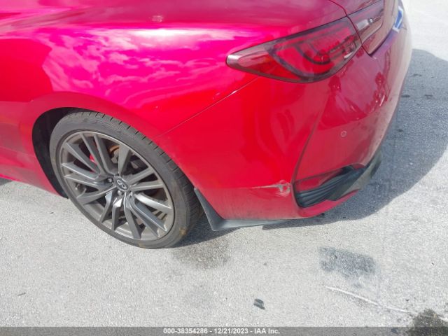 JN1FV7EKXJM530584 Infiniti Q60 3.0t Red Sport 400