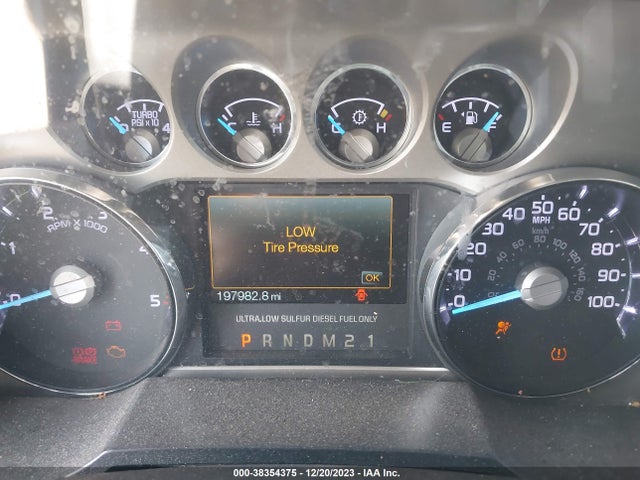 2012 FORD F-250 LARIAT VIN: 1FT7W2BT9CEC69301