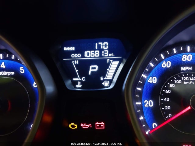 2012 HYUNDAI ELANTRA GLS (ULSAN PLANT) VIN: KMHDH4AE4CU389066