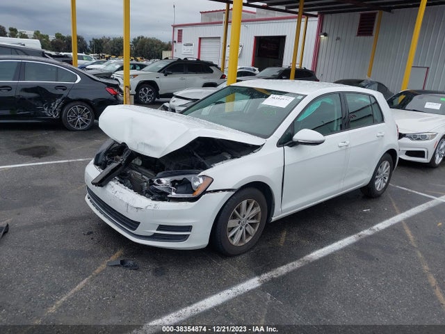2015 VOLKSWAGEN GOLF TSI S 4-DOOR VIN: 3VW217AU7FM062160