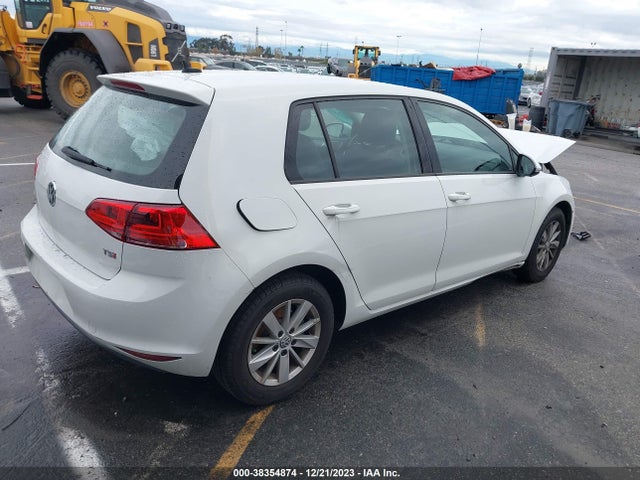 2015 VOLKSWAGEN GOLF TSI S 4-DOOR VIN: 3VW217AU7FM062160