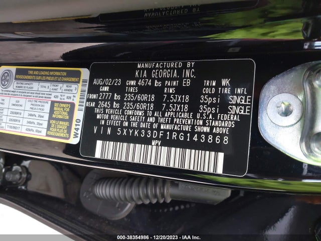 KIA Sportage Ex 2024 5XYK33DF1RG143868 Image 9