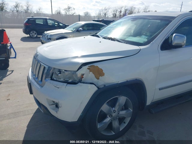 2012 JEEP GRAND CHEROKEE OVERLAND VIN: 1C4RJECG7CC327735