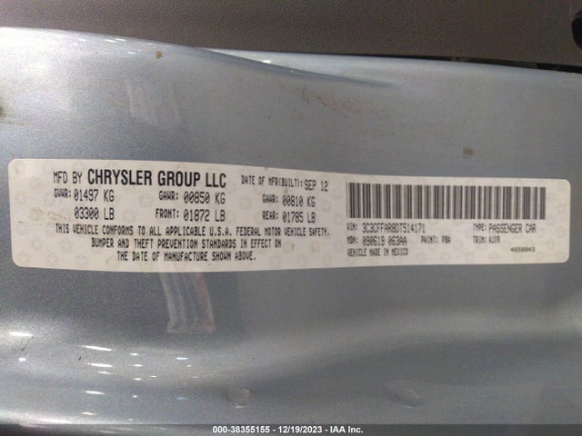 2013 FIAT 500 3C3CFFAR8DT514171 Photo 8