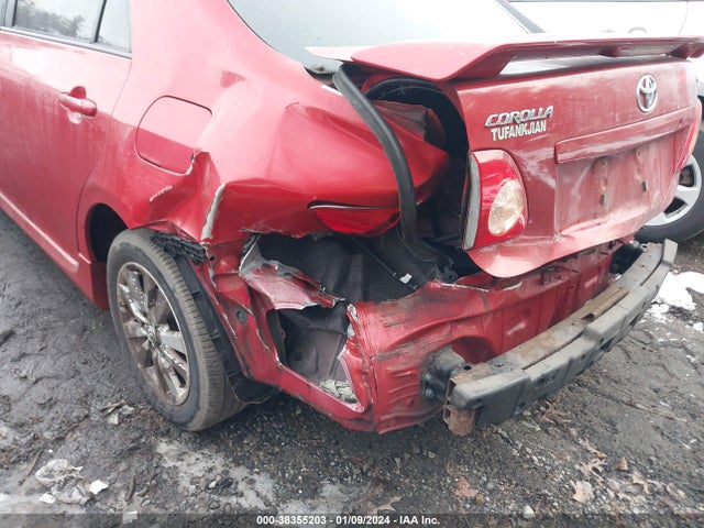 2009 TOYOTA COROLLA S VIN: 2T1BU40E39C109555
