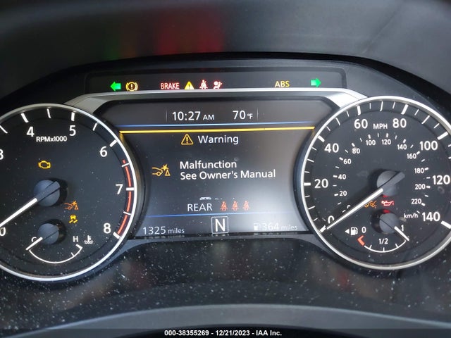 1N4BL4CW4PN404106 Nissan Altima Sr Intelligent Awd
