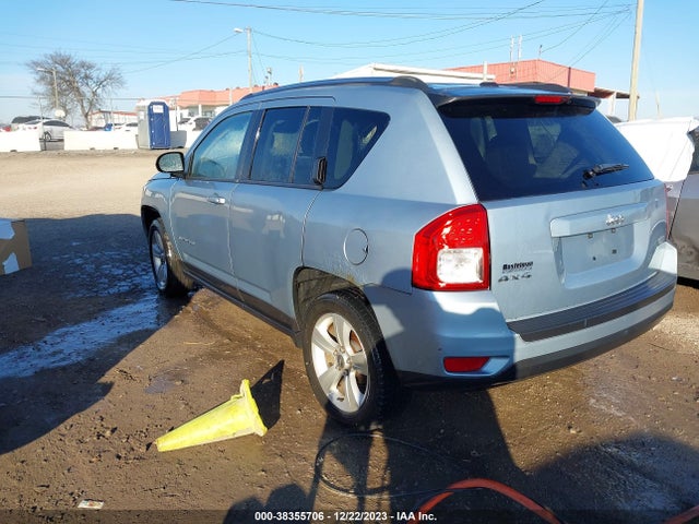 2013 JEEP COMPASS LATITUDE VIN: 1C4NJDEB2DD221957