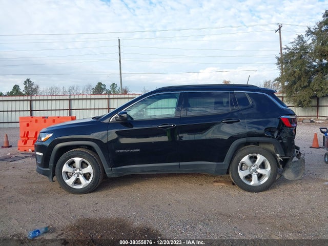 2021 JEEP COMPASS LATITUDE FWD VIN: 3C4NJCBB2MT592500