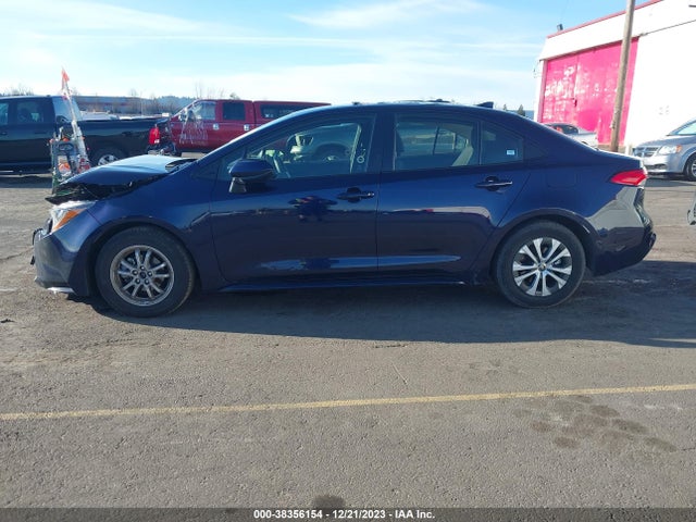 2022 TOYOTA COROLLA HYBRID LE VIN: JTDEAMDE0NJ058997