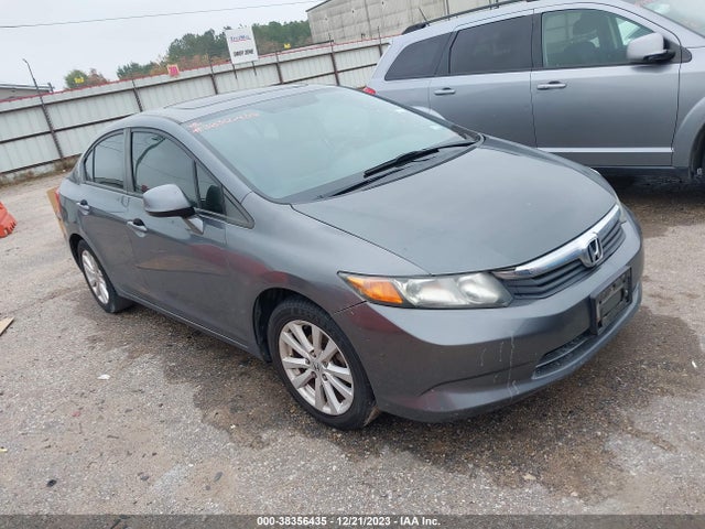 2012 HONDA CIVIC EX VIN: 19XFB2F85CE029504