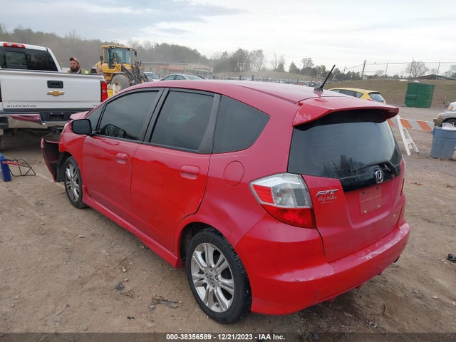 2010 HONDA FIT SPORT VIN: JHMGE8H4XAS000453