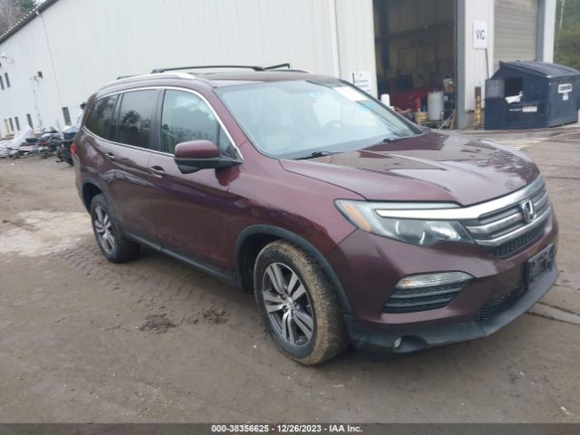 2016 Honda Pilot Ex-l მანქანა იყიდება აუქციონზე, vin: 5FNYF6H80GB094942, აუქციონის ნომერი: 38356625