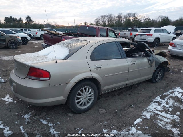 2002 CHRYSLER SEBRING LX/LX PLUS VIN: 1C3EL46X52N345964