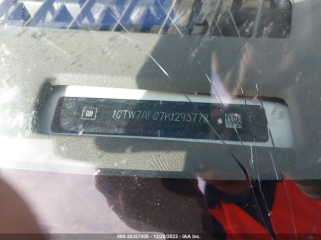 1GTW7AFG7K1293778 GMC Savana 2500 Work Van