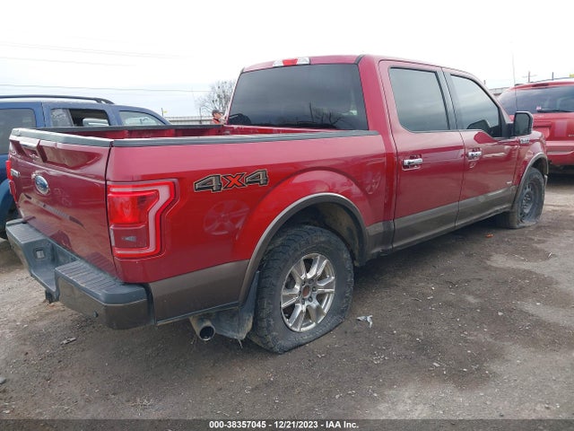 Ford F-150 Lariat 2016 1FTEW1EP7GKD55231 Image 4