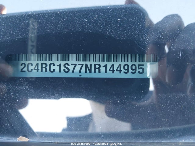 2C4RC1S77NR144995 Chrysler Pacifica Hybrid Limited