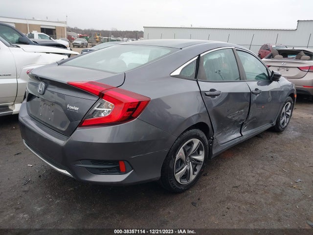 2019 HONDA CIVIC LX VIN: 19XFC2F61KE045936