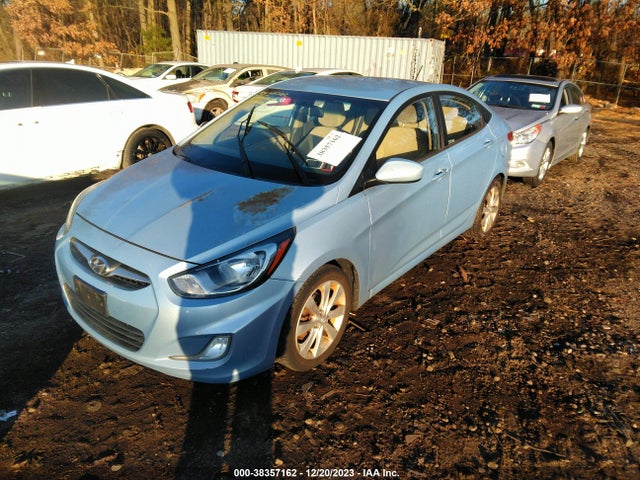 2012 HYUNDAI ACCENT GLS VIN: KMHCU4AE6CU234705