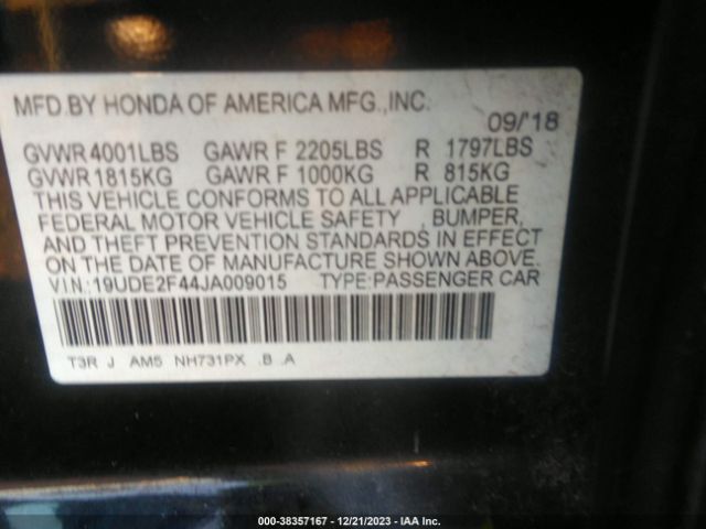 19UDE2F44JA009015 Acura Ilx Special Edition