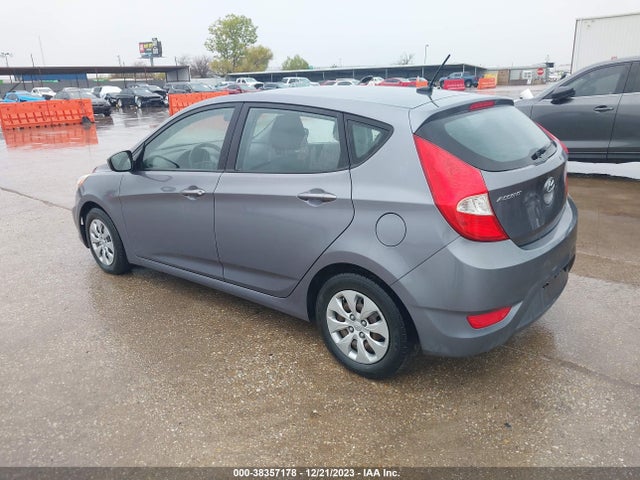 2017 HYUNDAI ACCENT SE VIN: KMHCT5AE7HU325739