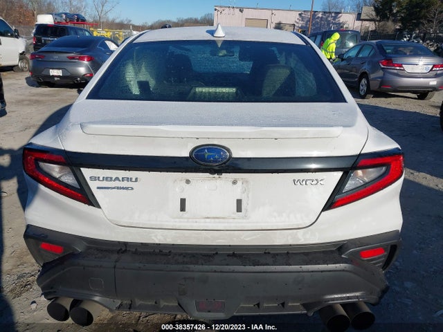 2022 SUBARU WRX LIMITED VIN: JF1VBAL68N9010323