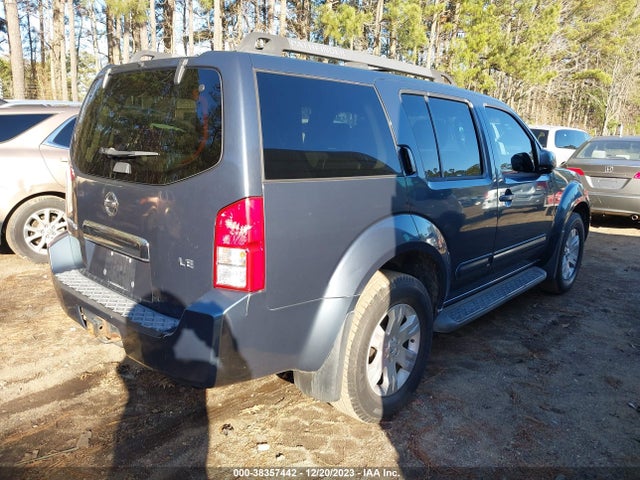 2005 NISSAN PATHFINDER LE/SE/XE VIN: 5N1AR18W85C720060