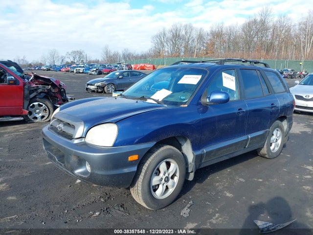 2006 HYUNDAI SANTA FE GLS VIN: KM8SC73D36U089518