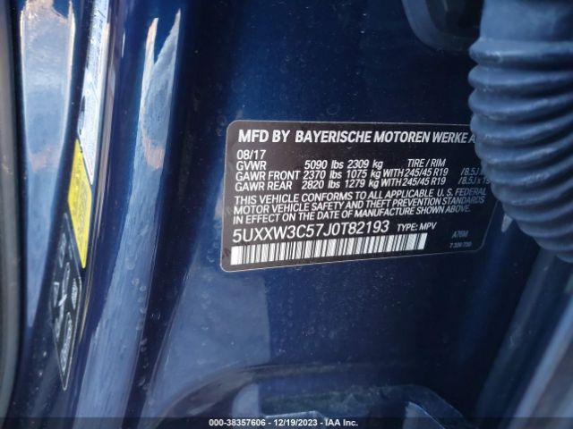 5UXXW3C57J0T82193 BMW X4 Xdrive28i