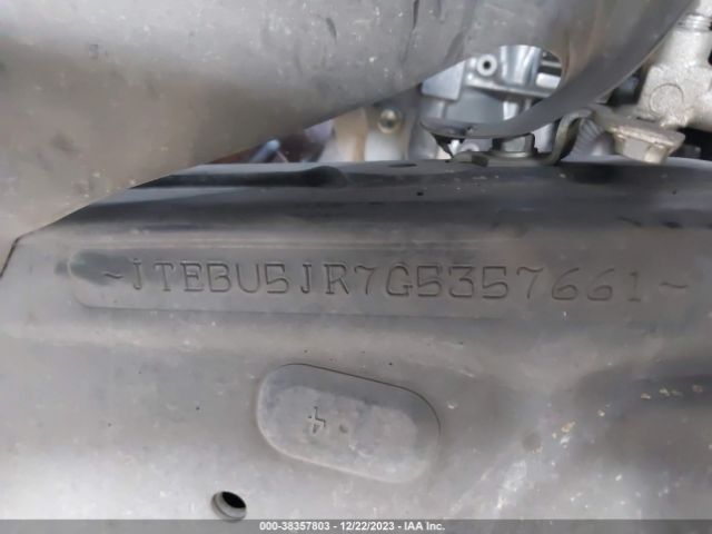 JTEBU5JR7G5357661 Toyota 4runner Trd Pro