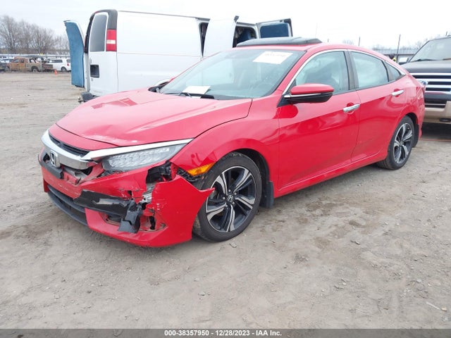 Honda Civic Touring 2017 2HGFC1F99HH652847 Image 2
