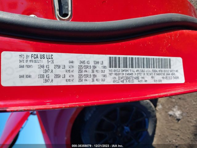 3C4PDCBB0GT214096 Dodge Journey Sxt