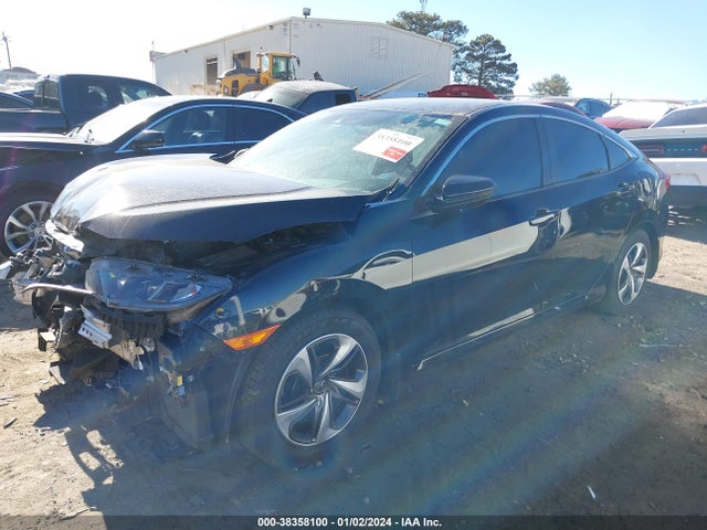 Honda Civic Lx 2020 19XFC2F63LE020361 Image 2