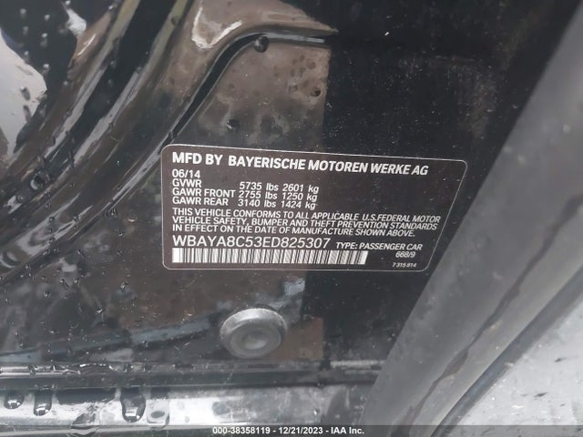 WBAYA8C53ED825307 BMW 750i