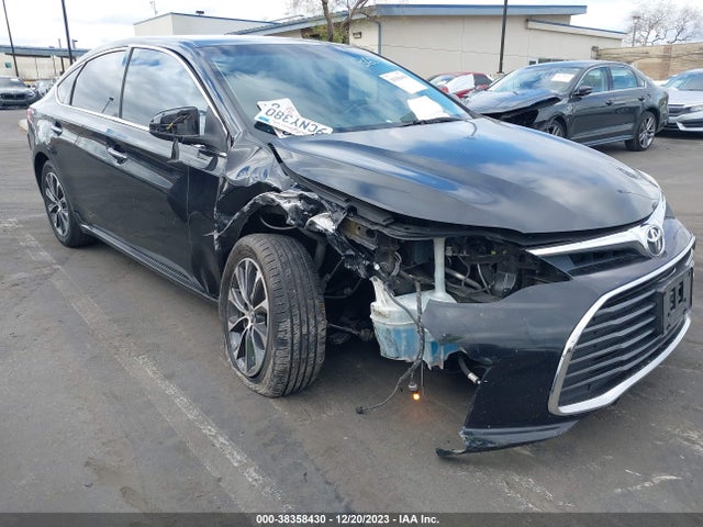 2016 TOYOTA AVALON XLE VIN: 4T1BK1EB9GU196635