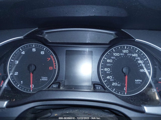 2012 AUDI A4 2.0T PREMIUM VIN: WAUFFAFL9CN012412