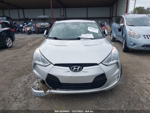 2013 HYUNDAI VELOSTER BASE W/BLACK VIN: KMHTC6AD4DU121584