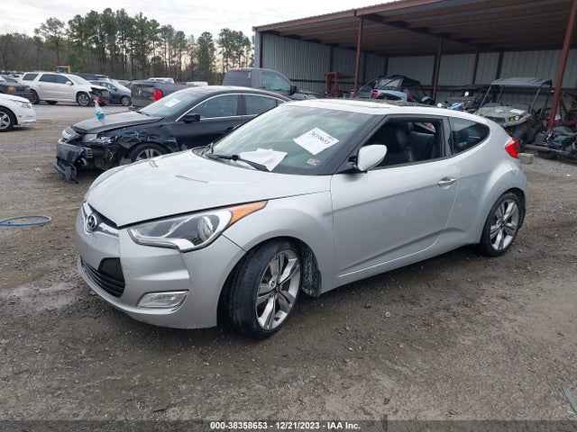 2013 HYUNDAI VELOSTER BASE W/BLACK VIN: KMHTC6AD4DU121584