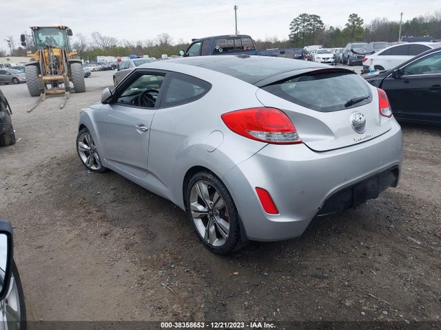 2013 HYUNDAI VELOSTER BASE W/BLACK VIN: KMHTC6AD4DU121584