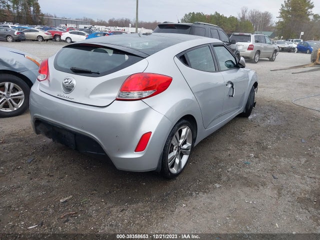 2013 HYUNDAI VELOSTER BASE W/BLACK VIN: KMHTC6AD4DU121584