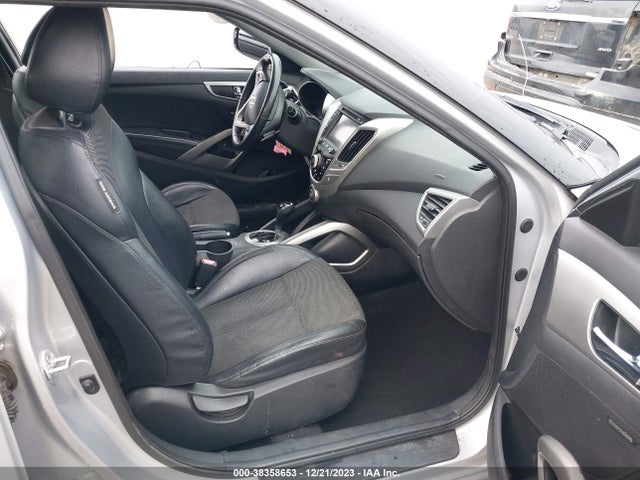 2013 HYUNDAI VELOSTER BASE W/BLACK VIN: KMHTC6AD4DU121584