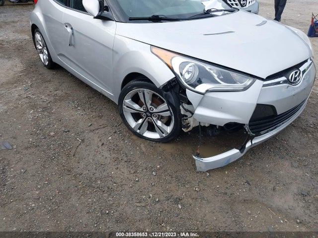 2013 HYUNDAI VELOSTER BASE W/BLACK VIN: KMHTC6AD4DU121584
