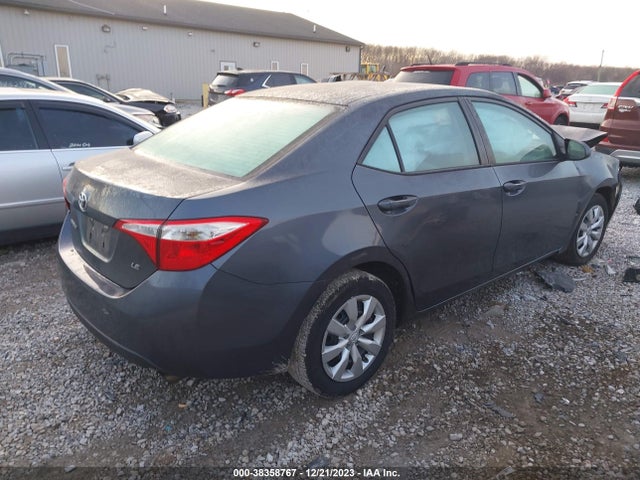 2016 TOYOTA COROLLA LE VIN: 5YFBURHE0GP479814