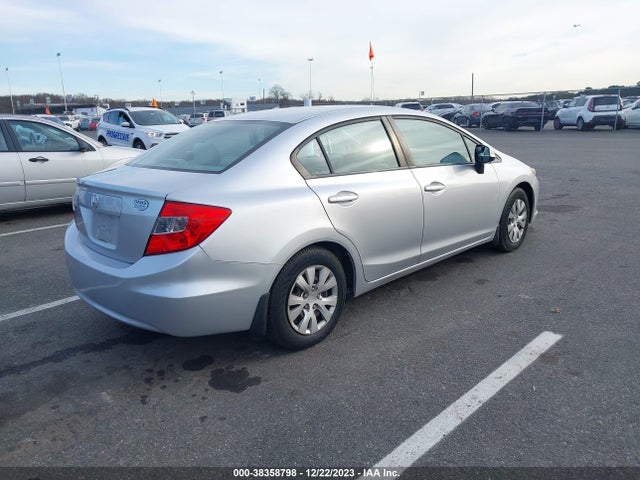 2012 HONDA CIVIC LX VIN: 19XFB2F58CE312534