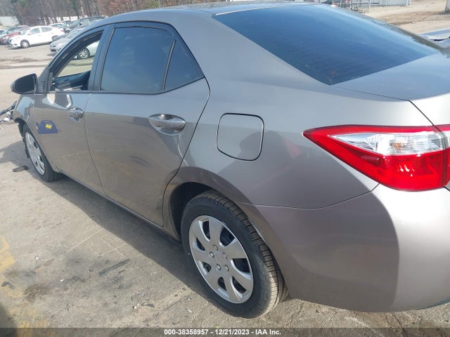 2015 TOYOTA COROLLA LE VIN: 2T1BURHE5FC279591