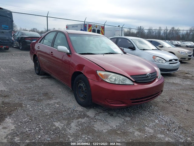 2002 TOYOTA CAMRY LE VIN: JTDBE32K520074396