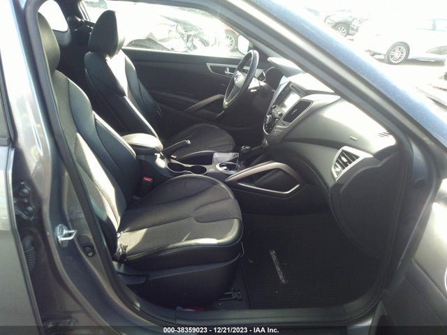 2012 HYUNDAI VELOSTER BASE W/BLACK VIN: KMHTC6AD9CU060389