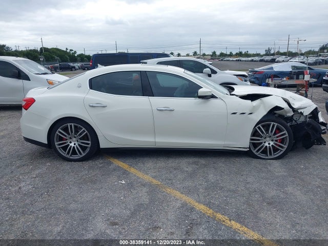 2017 MASERATI GHIBLI S Q4 VIN: ZAM57RTLXH1196512