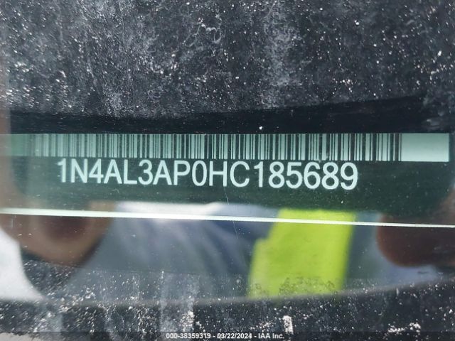 1N4AL3AP0HC185689 Nissan Altima 2.5 Sr