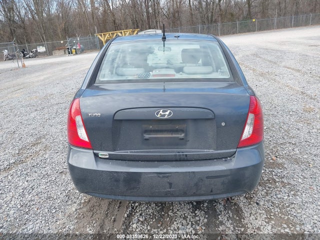 2007 HYUNDAI ACCENT GLS VIN: KMHCN46C47U134855