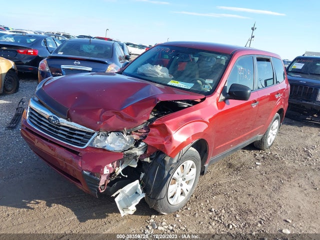 2010 SUBARU FORESTER 2.5X VIN: JF2SH6AC3AH712911